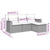 vidaXL Garden Sofa Set - 3 of 3