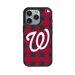 MLB National League Teams Plaid MagSafe Compatible Cell Phone Case for Apple iPhone - 1 of 4