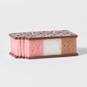 Ice Cream Sandwich Figural Candle - Room Essentials™ - 1 of 3