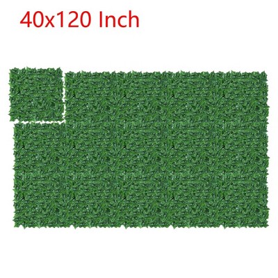 40"x120" Artificial Faux Ivy Leaf Privacy Fence Screen Home Garden Hedge Decor