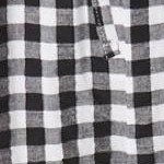black gingham