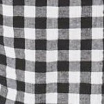 black gingham