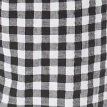black gingham