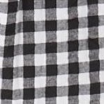 black gingham