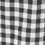 black gingham