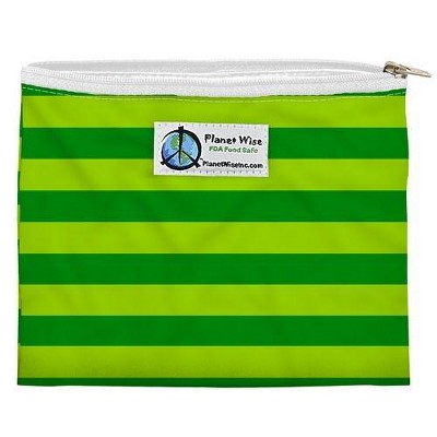 Planet Wise Reusable Zipper Sandwich Bag - Limelight, Green