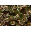 National Tree Company 7.5 ft. Glittery Pine Slim Tree with Clear Lights - 2 of 4