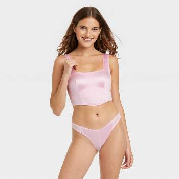 Women's Satin Cheeky Underwear - Colsie™