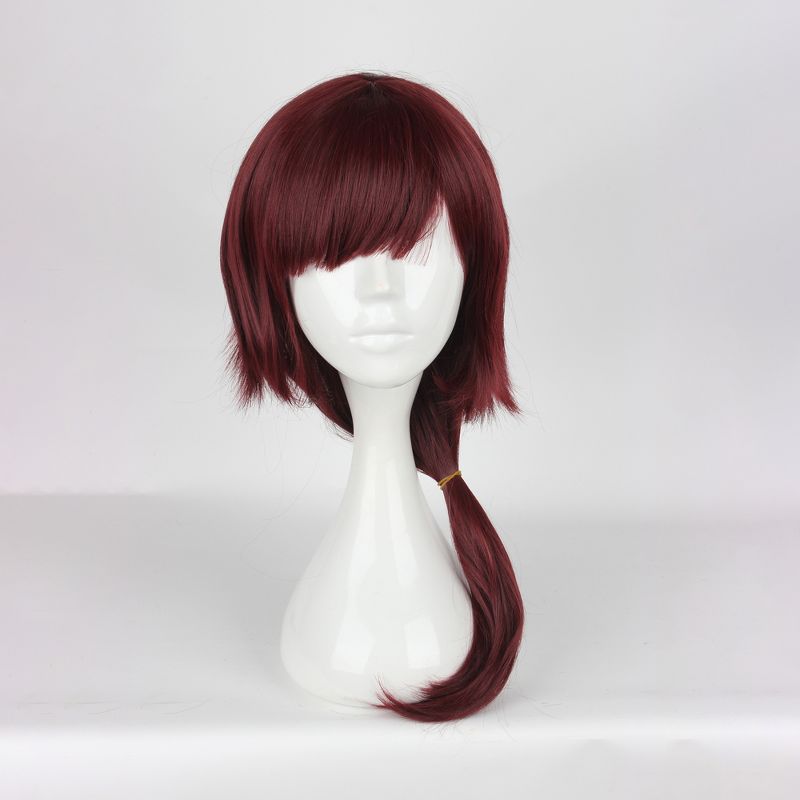 Unique Bargains Women's Wigs 24" Red Brown with Wig Cap, 2 of 7