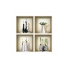 HomeRoots Set of Four jay Faux Niche 3D Peel and Stick Wall Decals - 3 of 3