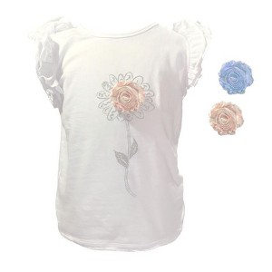 Mi Amore Gigi Interchangeble 3D Flower Accessory Top - 1 of 4