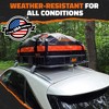 Mockins 64"x39"x6" Extendable Roof Cargo Basket with 20 Cubic Feet Waterproof Roof Cargo Bag, Lock, Straps and Carry Bag - 4 of 4