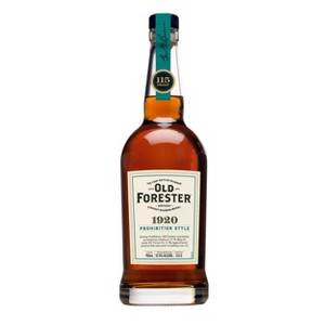 Old Forester 1920 Prohibition Style Bourbon Whiskey - 750ml Bottle - 1 of 4