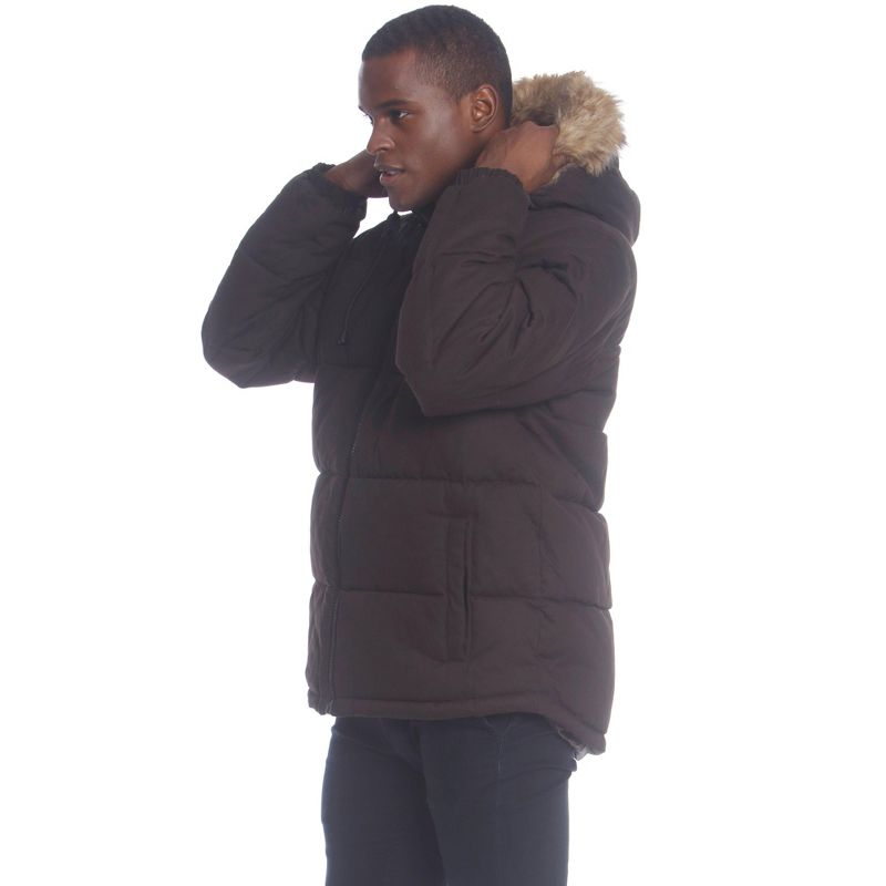 Members Only Mens Cotton Puffer Jacket, 4 of 5