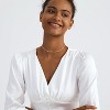 14K Gold-Plated Pearl Necklace Set: Dainty Layered Daisy Choker, Trendy Jewelry Gift for Women - 4 of 4