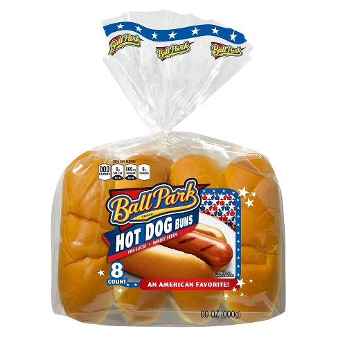 Ball Park Hot Dog Enriched Buns - 8ct : Target