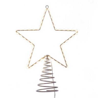 Kurt Adler 17.5" Metal Lighted LED Star Treetop