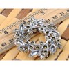 Anna-Kaci Crystal Inspired Floral Wreath Holiday Christmas Old Fashion Brooch Pin - 3 of 4