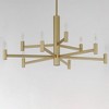 Maxim Lighting Emana 9 - Light Chandelier in  Natural Aged Brass - 4 of 4