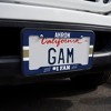 University of Akron #1 Fan License Plate Tag Frame - 2 of 4