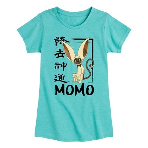Girls' - Avatar: The Last Airbender - Momo Cute Fitted Short Sleeve Graphic T-Shirt - 1 of 4