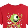 Women's - Disney - Mike Yay It's My Birthday Cropped Graphic T-Shirt - 2 of 4