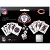 MasterPieces Officially Licensed NFL Chicago Bears 2-Pack Playing cards & Dice set for Adults. - image 4 of 4