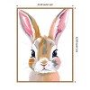 Amanti Art Bunny by Ohkimiko  Framed Canvas Wall Art - 3 of 4