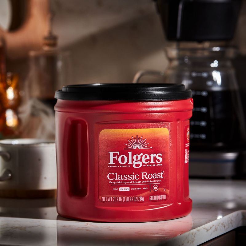 Folgers Classic Medium Roast Ground Coffee, 3 of 11