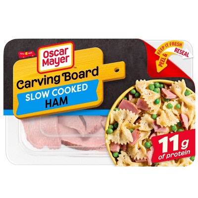 Oscar Mayer Carving Board Slow Cooked Ham Sliced Lunch Meat - 7.5oz
