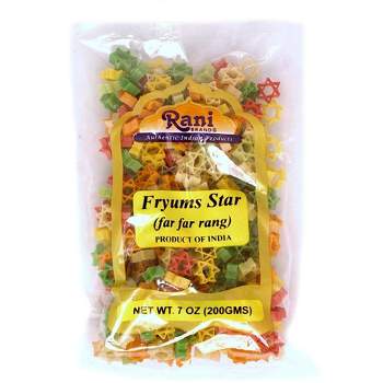 Far Far / Fryums (Star Shape) -  Rani Brand Authentic Indian Products