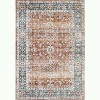 Washable Vintage Style Area Rug, Classic Decorative Non-Slip Foldable Carpet for Entryway, Bedroom - 3 of 4
