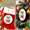 Lomsoe Santa Says 67 Gifts Christmas Ornament 2025 for Women Men Friends Six Seven Ornaments Gifts for Christmas Tree Christmas Decor Christmas Gift - 4 of 4