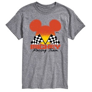 Men's - Disney - Mickey Racing Team Short Sleeve Graphic T-Shirt - 1 of 4