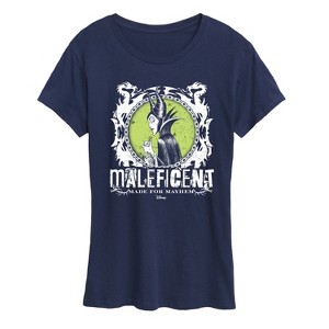 Women's - Disney - Maleficent Punk Short Sleeve Graphic T-Shirt - 1 of 4