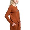 Hello Mello Women’s Best Day Ever Lounge Pajama Top - 2 of 4