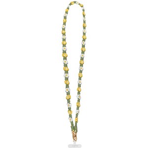 Pavilion Gift Company - Daisy Crossbody - Crocheted Phone Lanyard - Cell Phone Accessories - 1 of 4