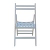 SKRAN Furniture Set Slatted Wood Folding Special Event Chair, Foldable Style Patio Dining Chairs for Kitchen, Balcony and patio - 4 of 4