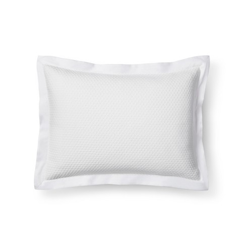 White Diamond Matelasse Sham Standard Fieldcrest Target