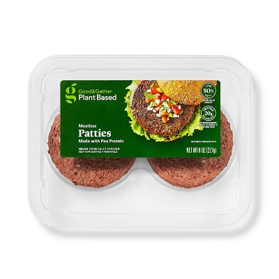 Plant-Based Patties - 8oz - Good & Gather™