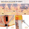 EAGLE PEAK Slant Leg Pop-up Canopy Tent Easy One Person Setup Instant Outdoor Beach Canopy Folding Portable Sports Shelter - 4 of 4