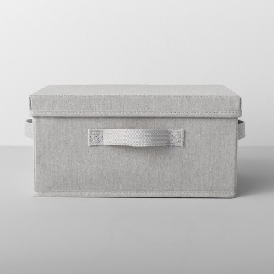 fabric boxes with lids