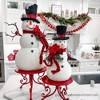 Sullivans Tabletop Serving Stands 9"H & 7"H Red - 4 of 4