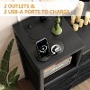 9-Drawer Fabric Dresser with Built-in Charging Station, Chest of Drawers for Bedroom, Living Room, Hallway, Closet - 3 of 4