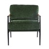 Christopher Knight Home Varsts Modern Wood and Metal Upholstered Accent Chair - 2 of 4