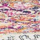 ivory, fuchsia, orange