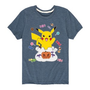 Boys' - Pokémon - Gotta Eat Em All Short Sleeve Graphic T-Shirt - 1 of 4