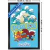 Trends International Smurfs (2025) - Smurf Love Framed Wall Poster Prints - 3 of 4