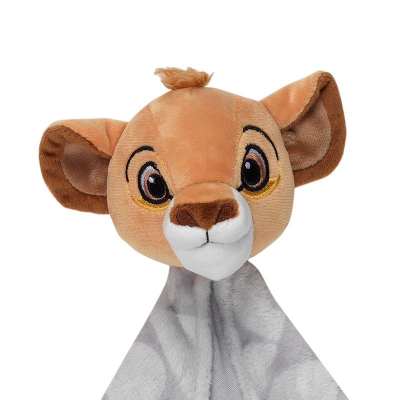 Lambs & Ivy Disney Baby THE LION KING Lovey Gray Plush Security Blanket, 2 of 4