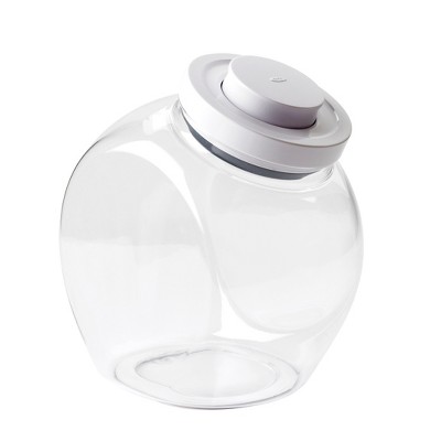 OXO Good Grips 3.0 Qt POP Medium Cookie Jar - Airtight Food Storage - for  Snacks and More, White and Clear